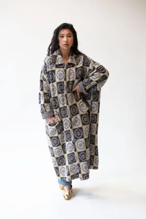 1980s Woven Coat | East Wind Code Vivienne Tam
