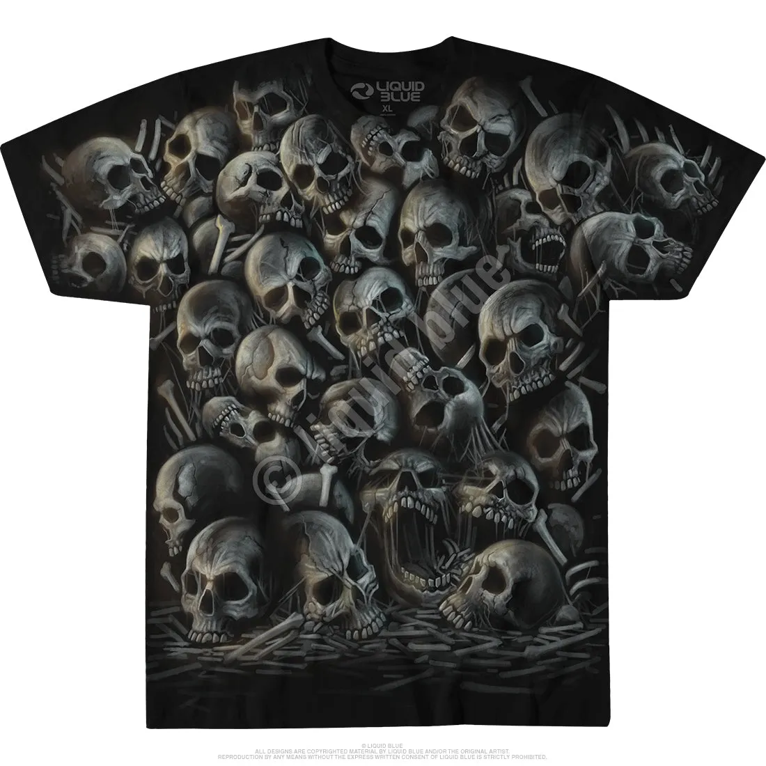All Over Skulls T-Shirt