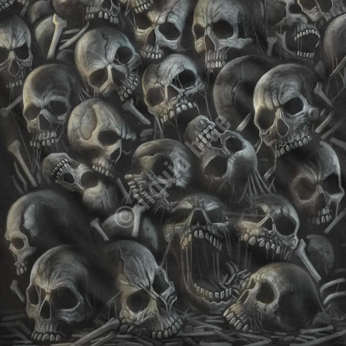 All Over Skulls T-Shirt