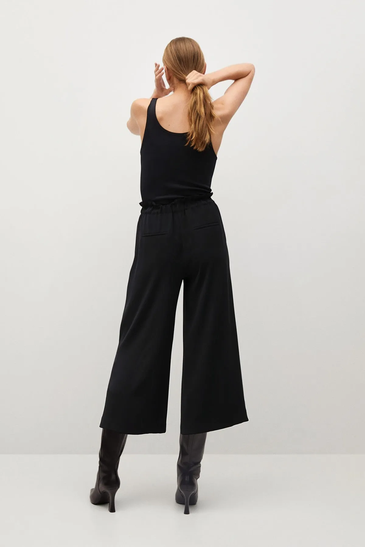 Belt Culottes Trousers