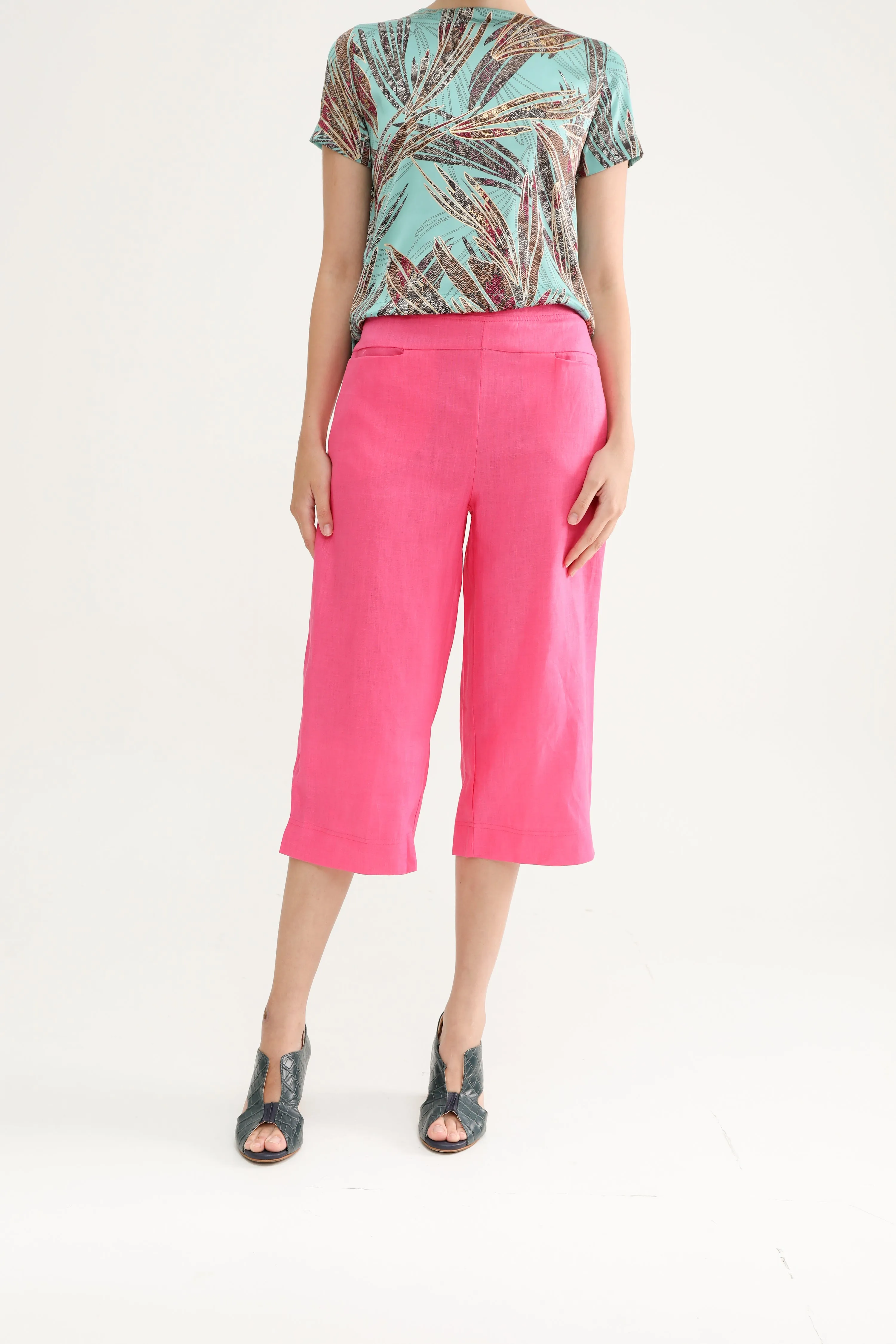 Candy Pink Culottes  ( NEW )