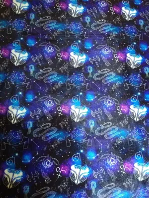 Celestial sherpa minky 1 METER PIECE