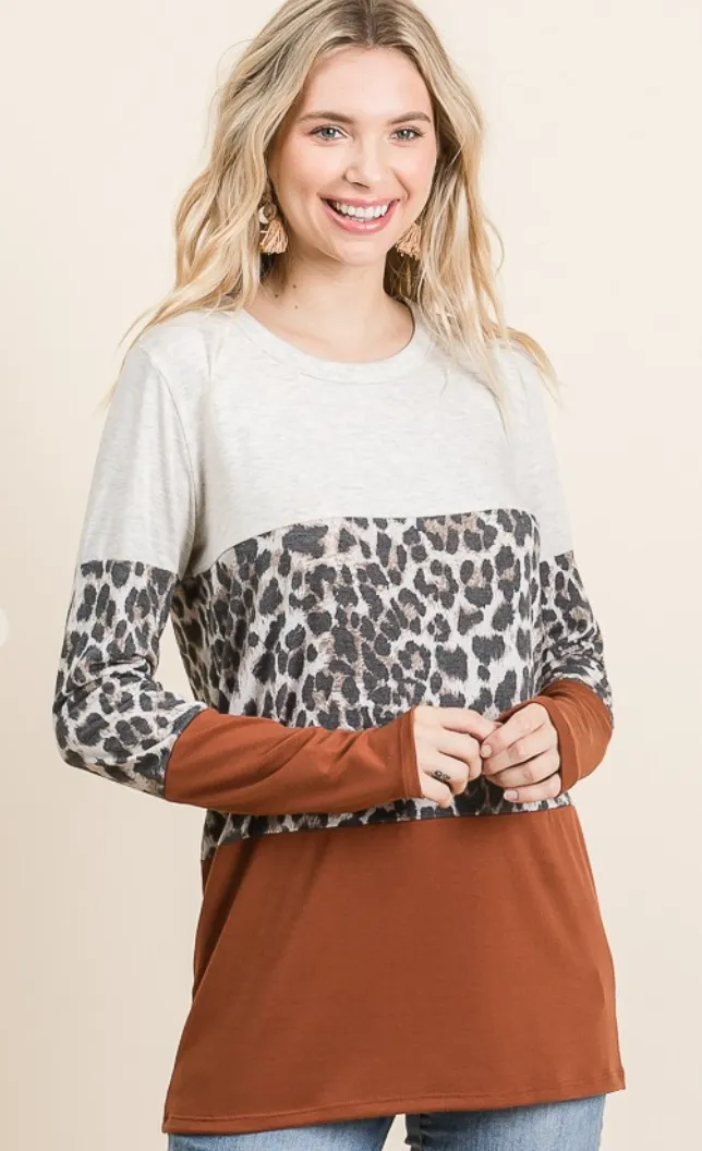 Color Block Top