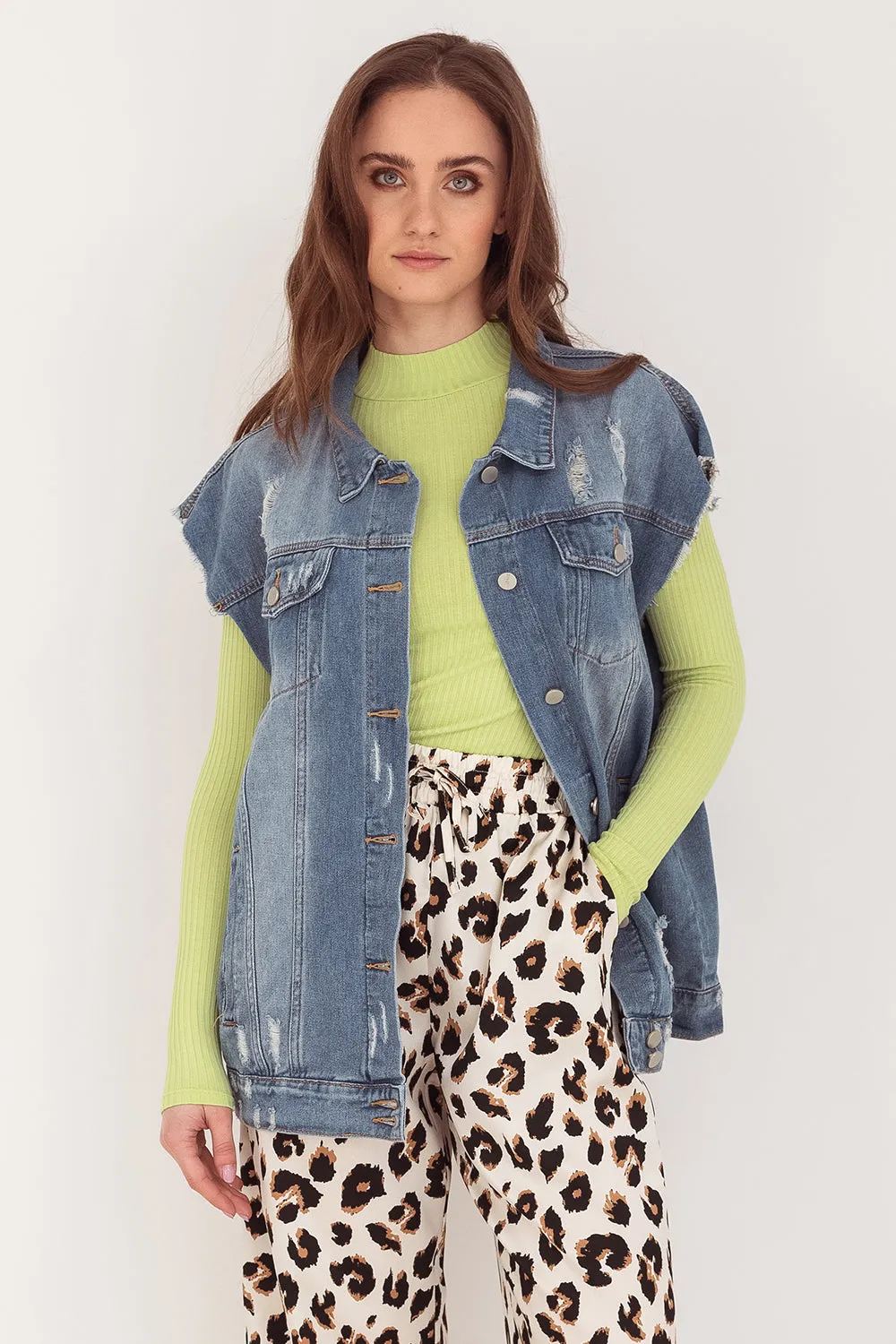 Denim Gilet