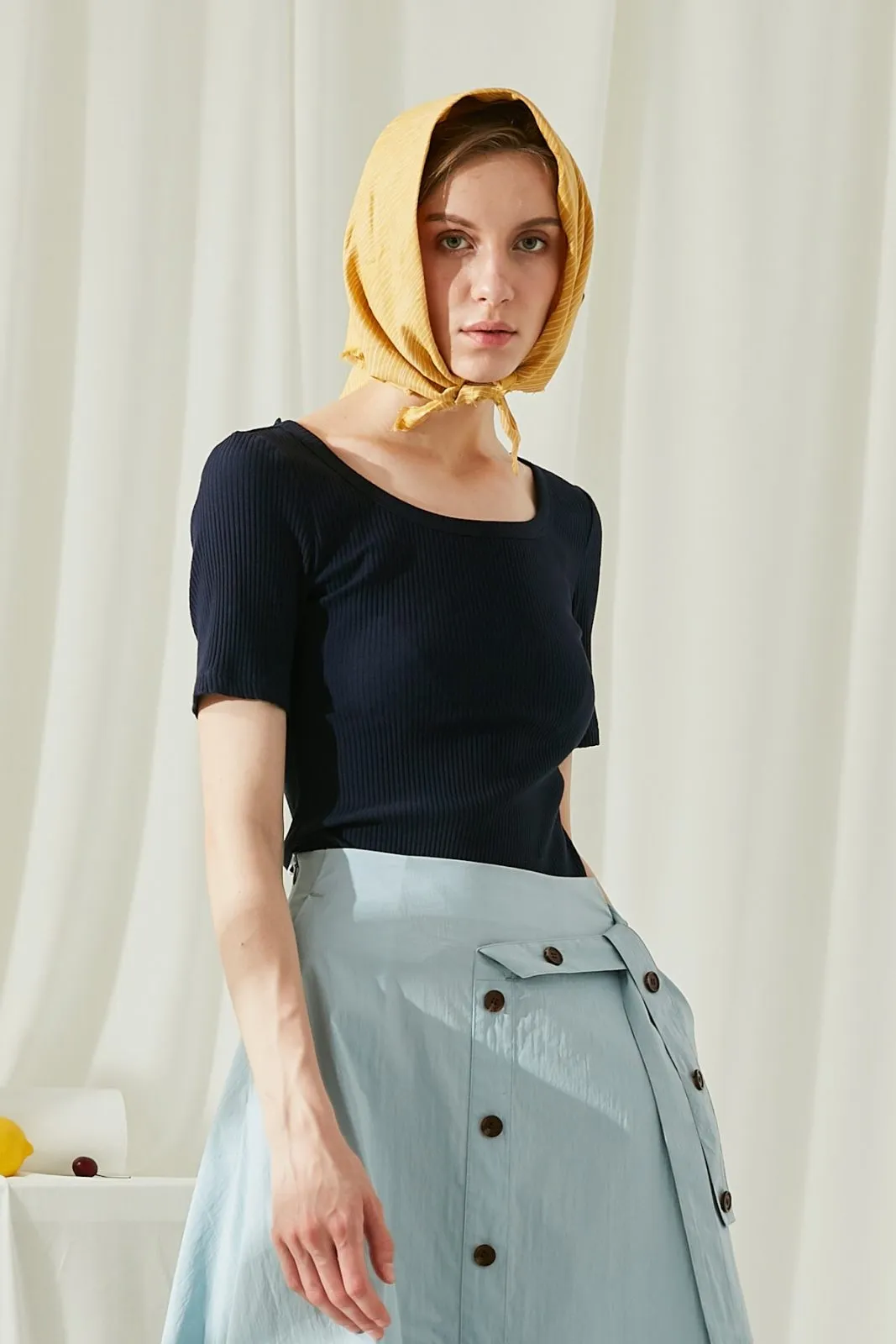 Elissa Stretch Knit Top