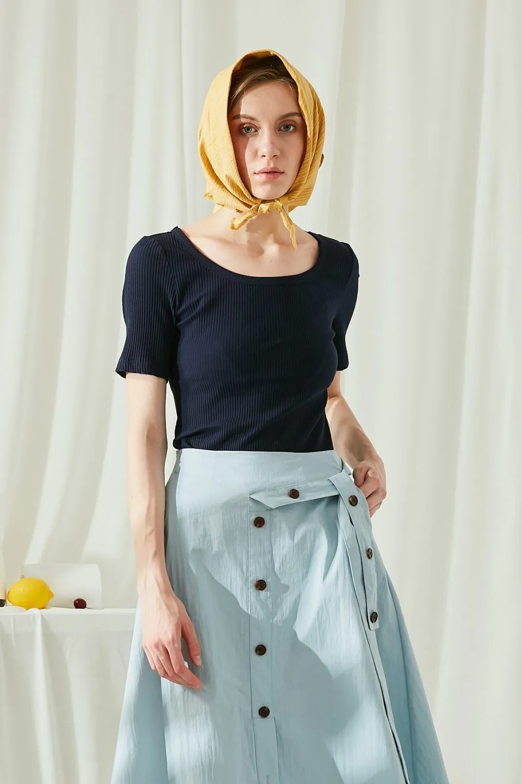 Elissa Stretch Knit Top