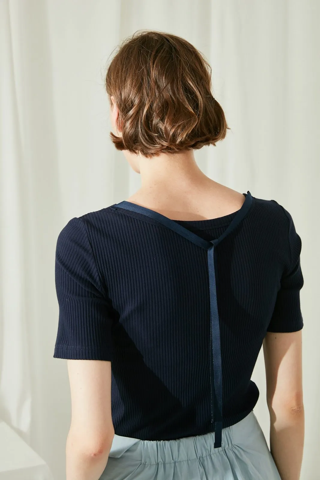 Elissa Stretch Knit Top