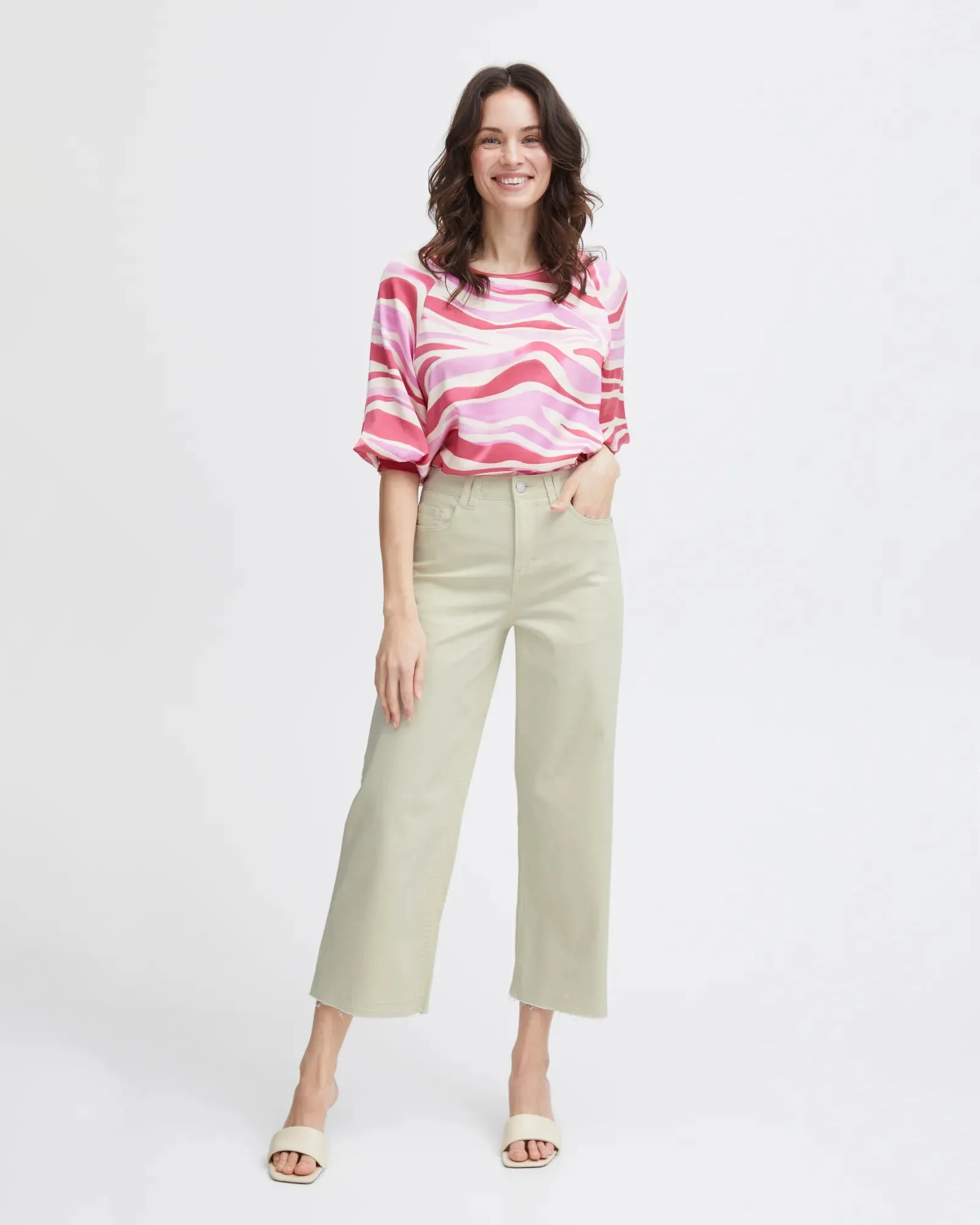 FRTWILL HANNAH Culottes - Arctic Wolf