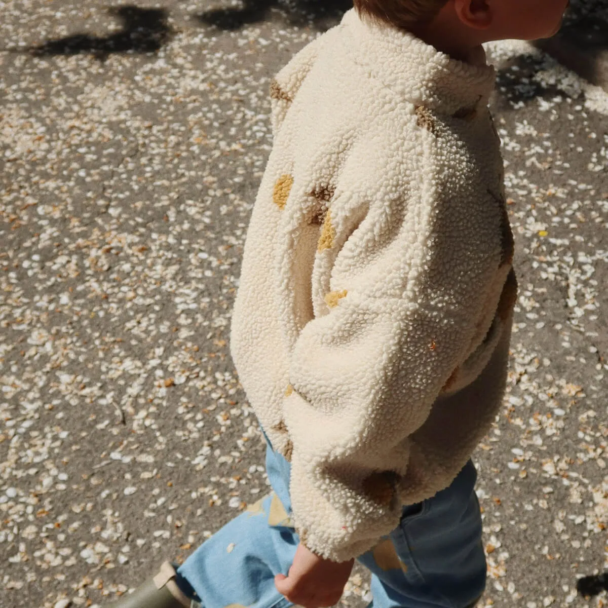 Jody Teddy Jacket in Mon Grand Citron Sage by Konges Sløjd