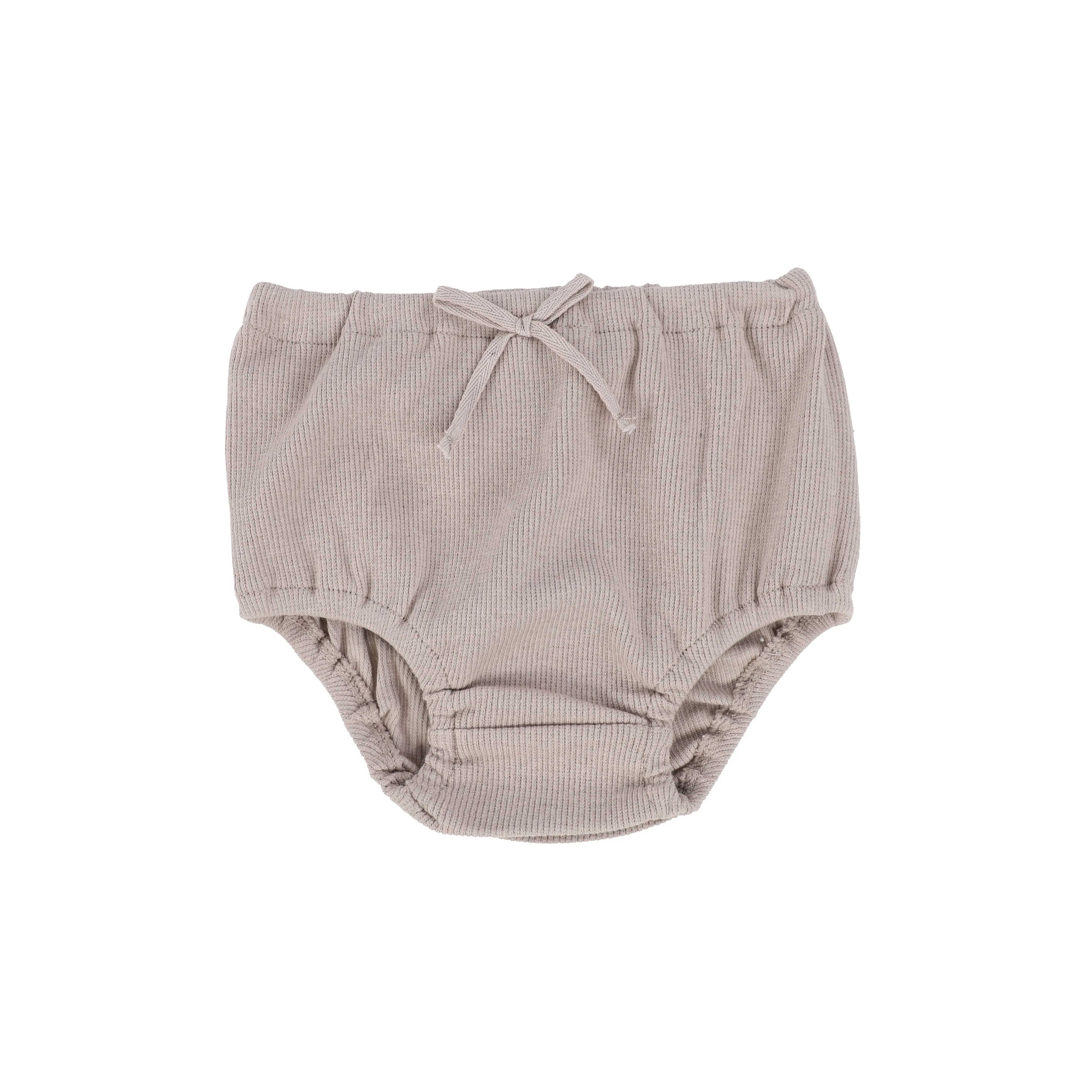 Lil Legs Taupe Rib Bloomers