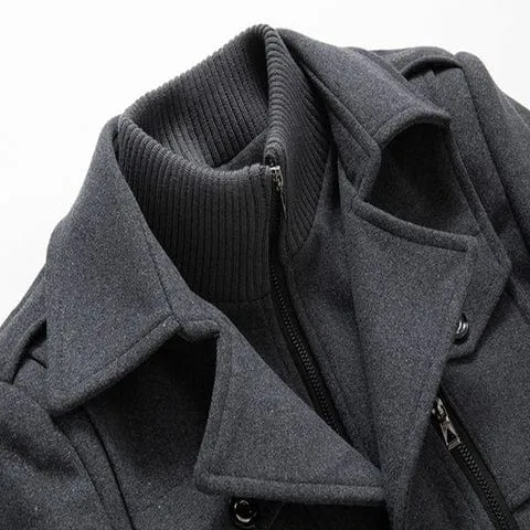 Luca™ | Sophisticated and Cozy Men's Coat