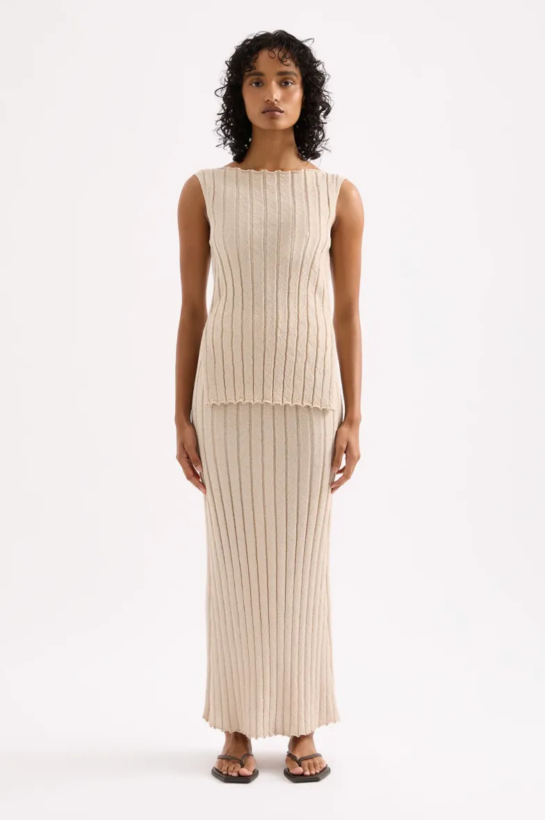 Nude Lucy - Taiyo Knit Tunic (Oat)