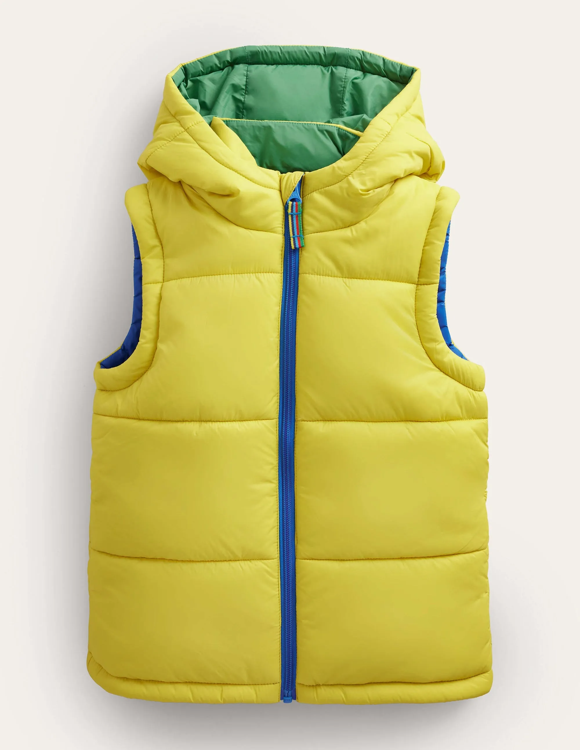 Padded Gilet-Sweetcorn Yellow