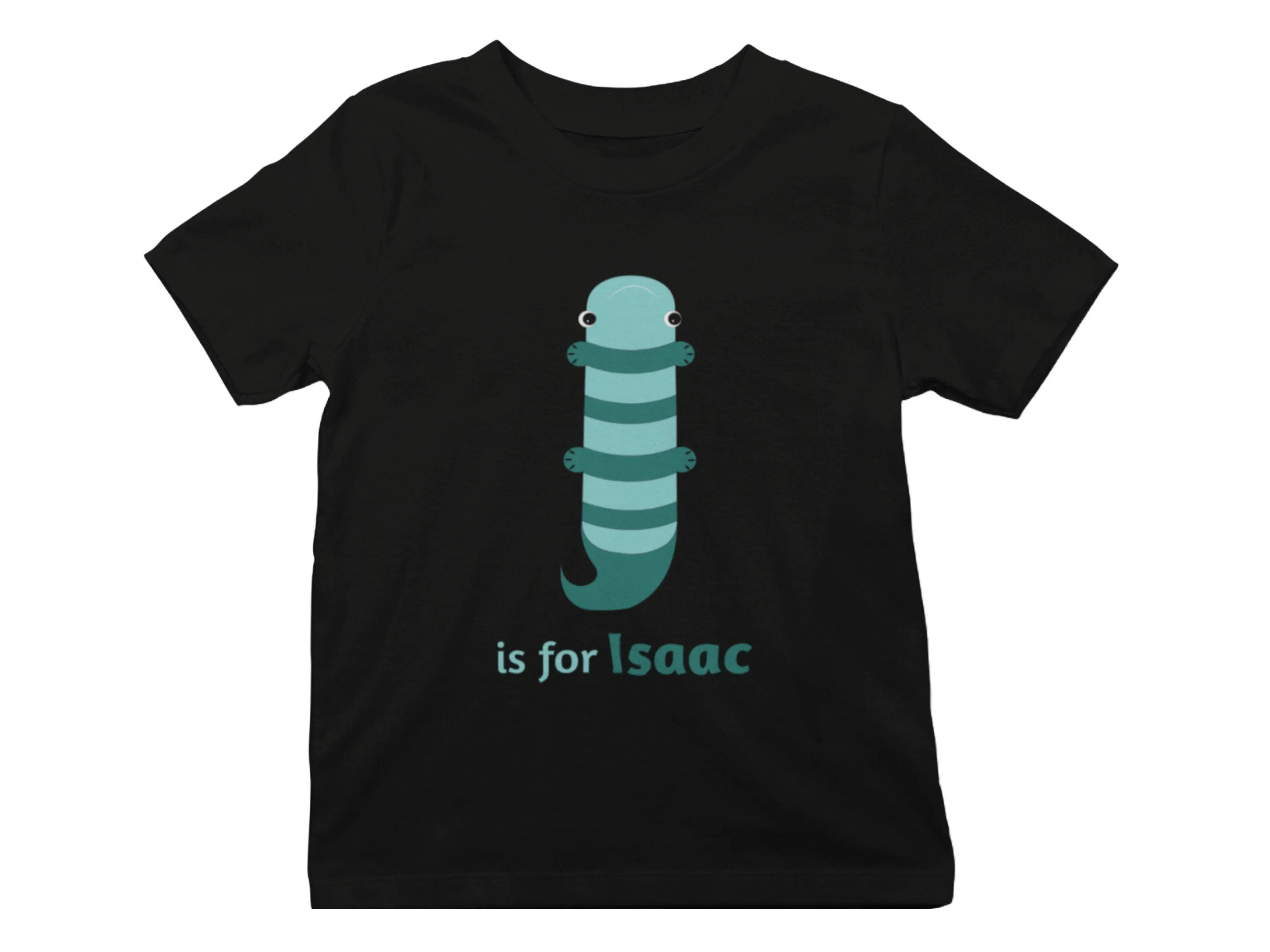 Personalized Kids Tshirt Gift For Toddler Girls with Letter I On Shirt