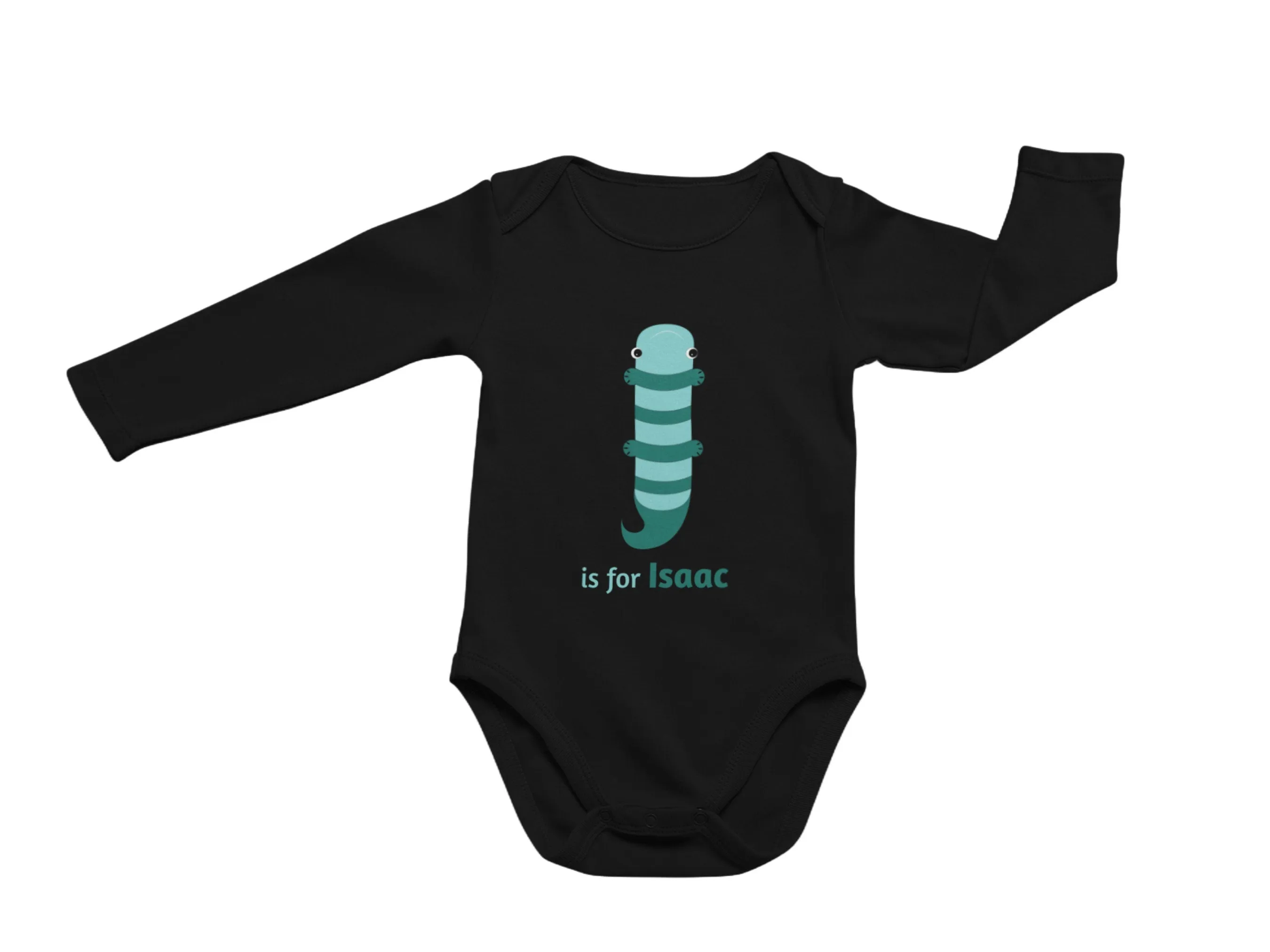 Personalized Kids Tshirt Gift For Toddler Girls with Letter I On Shirt