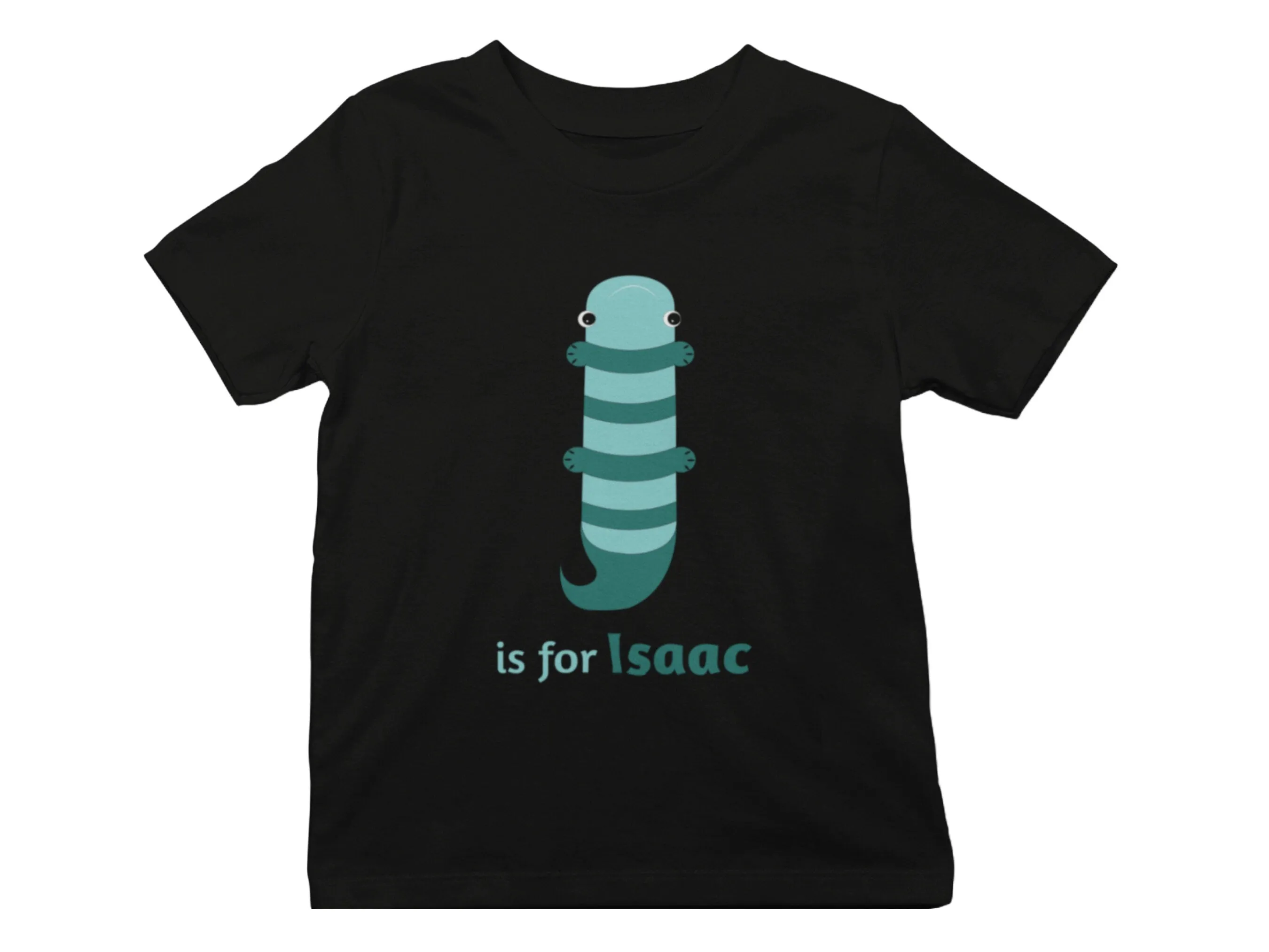 Personalized Kids Tshirt Gift For Toddler Girls with Letter I On Shirt