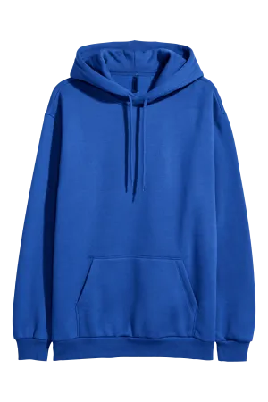 Plain Royal Blue Hoodie