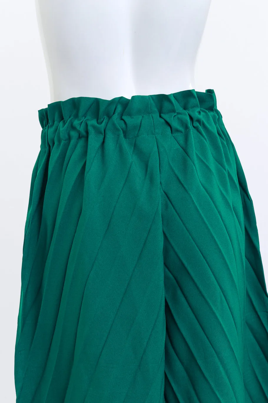 Pleated Paperbag Culottes