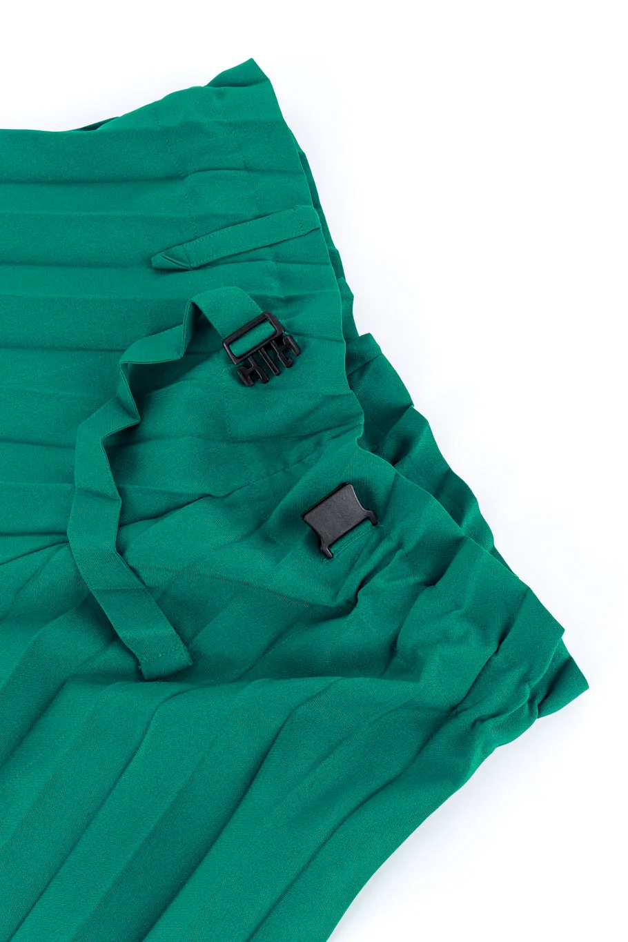 Pleated Paperbag Culottes