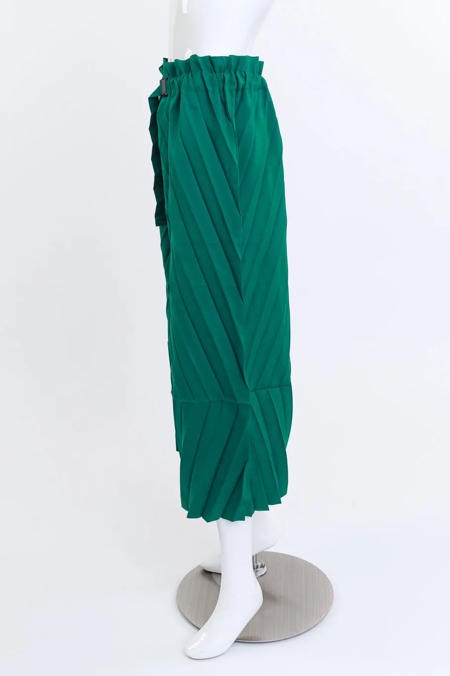 Pleated Paperbag Culottes