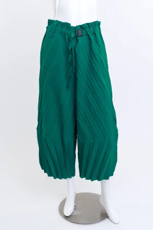 Pleated Paperbag Culottes