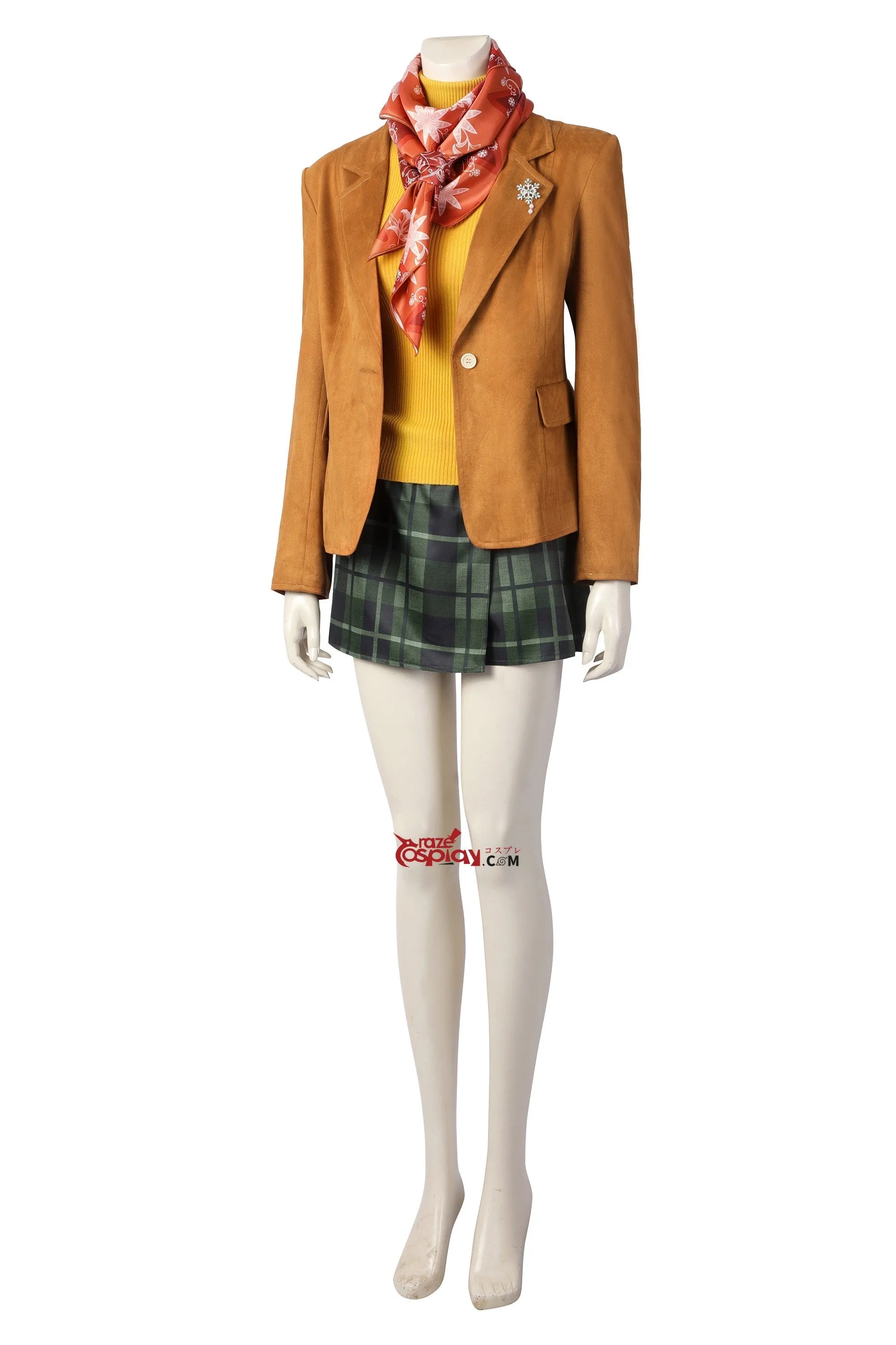 Resident Evil Ashley Graham Uniform Cosplay Costume