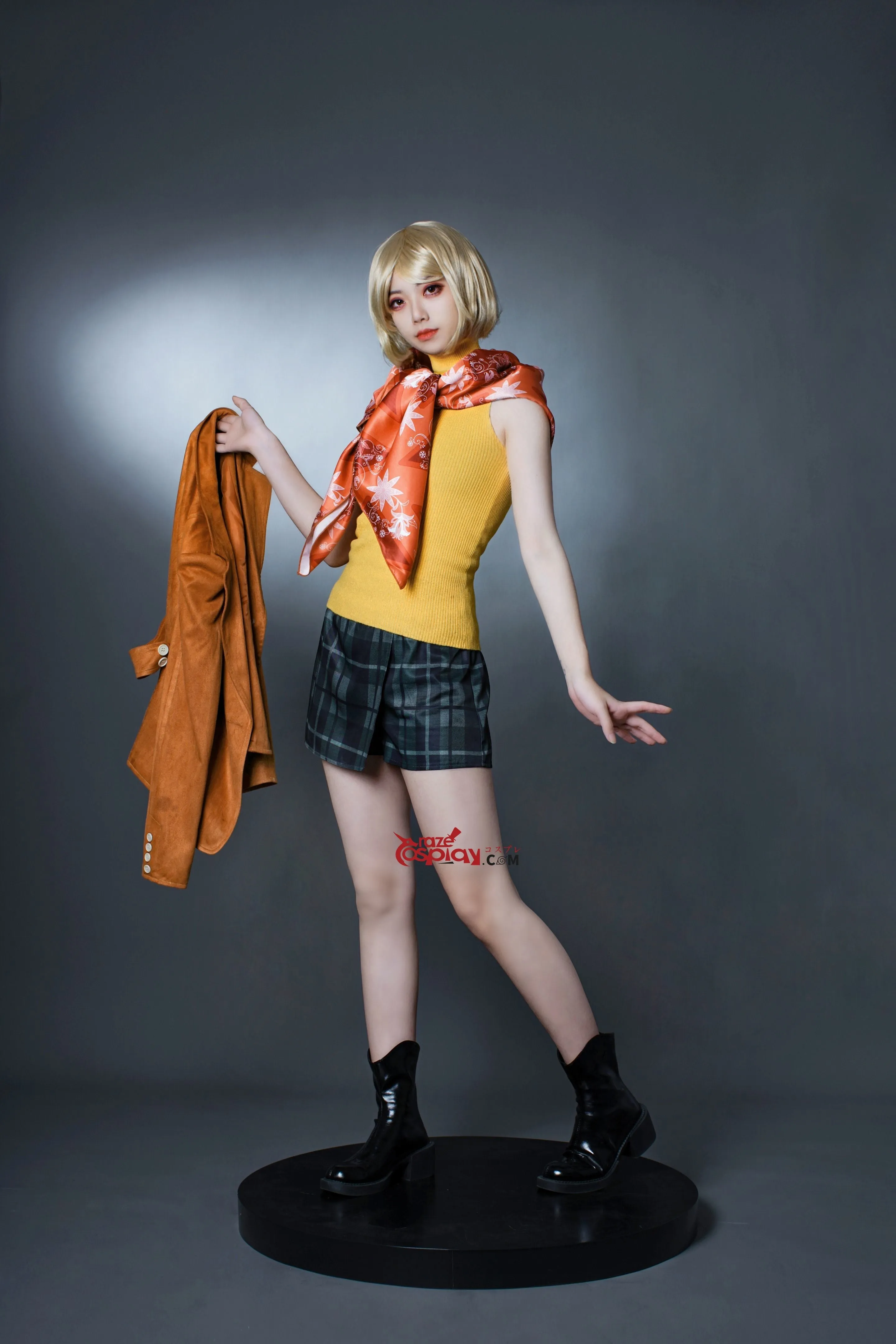 Resident Evil Ashley Graham Uniform Cosplay Costume