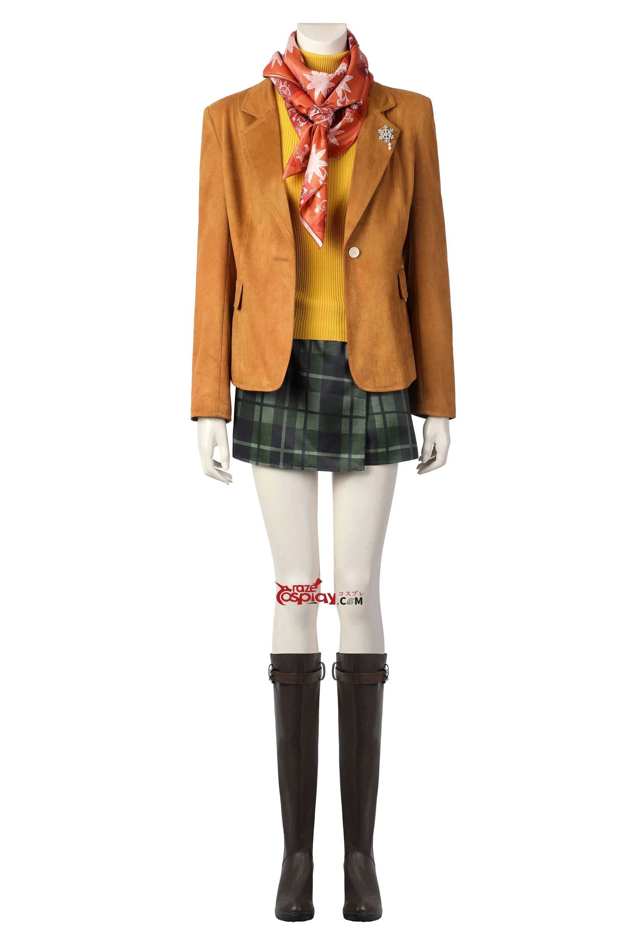 Resident Evil Ashley Graham Uniform Cosplay Costume