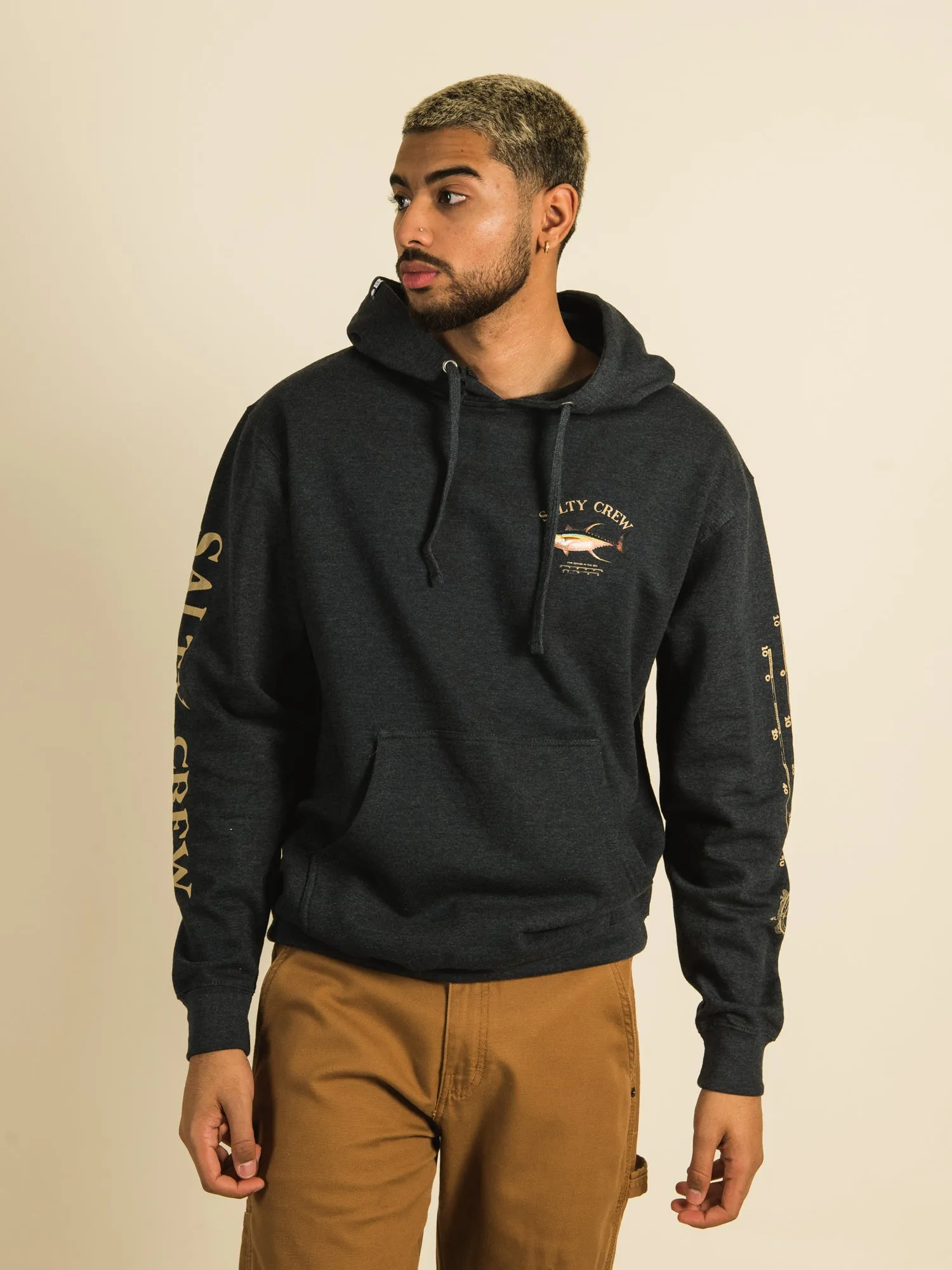 SALTY CREW AHI MOUNT FLEECE HOODIE