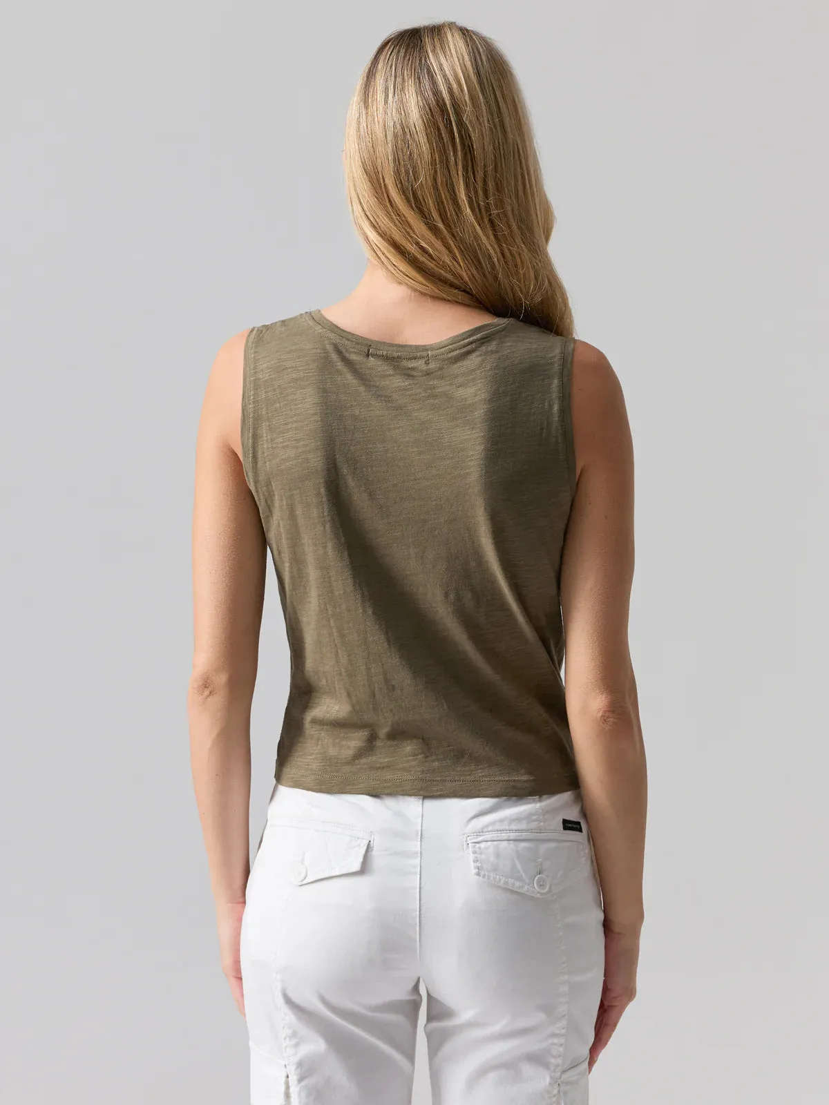 Sanctuary Olive Twisted Tank