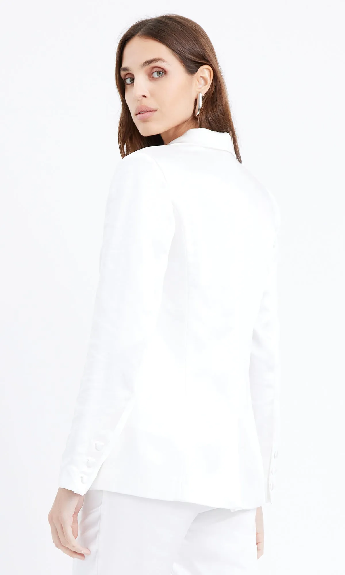 Shinna Satin Blazer