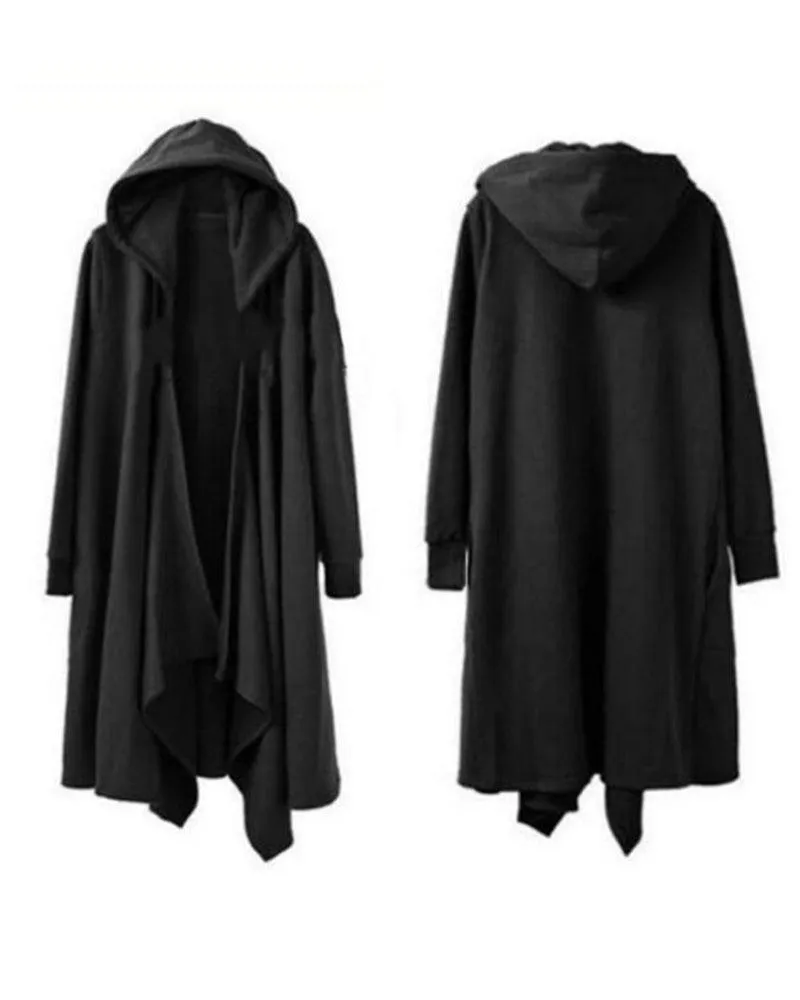 Techwear Ninja Costume Long Cloak Coat