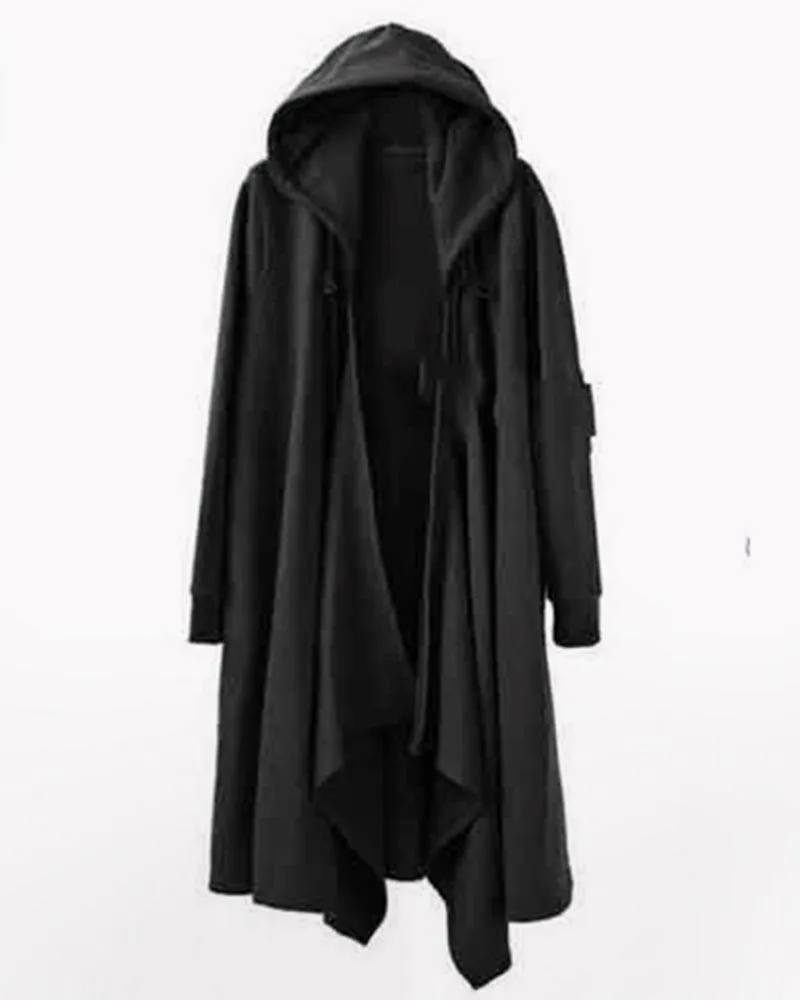 Techwear Ninja Costume Long Cloak Coat