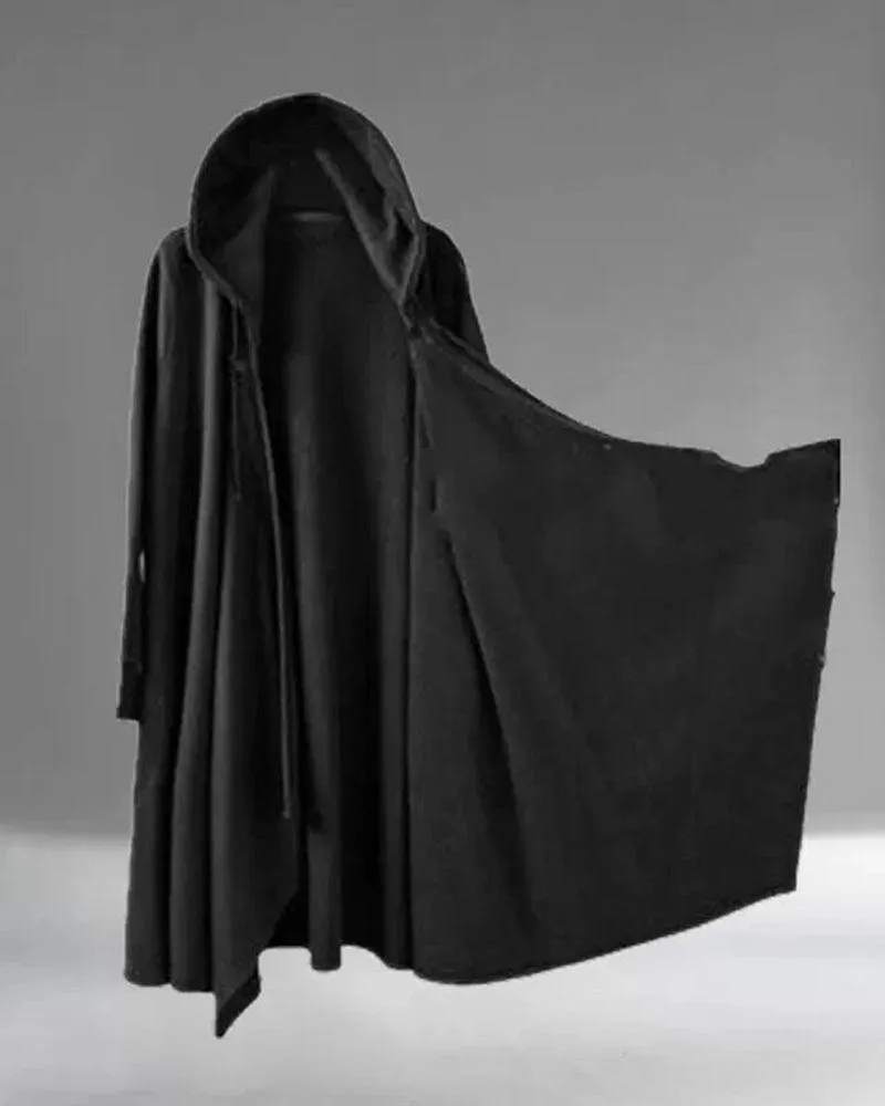 Techwear Ninja Costume Long Cloak Coat