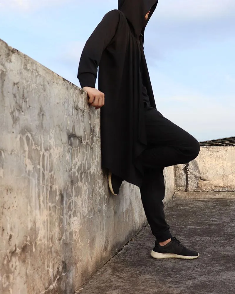 Techwear Ninja Costume Long Cloak Coat