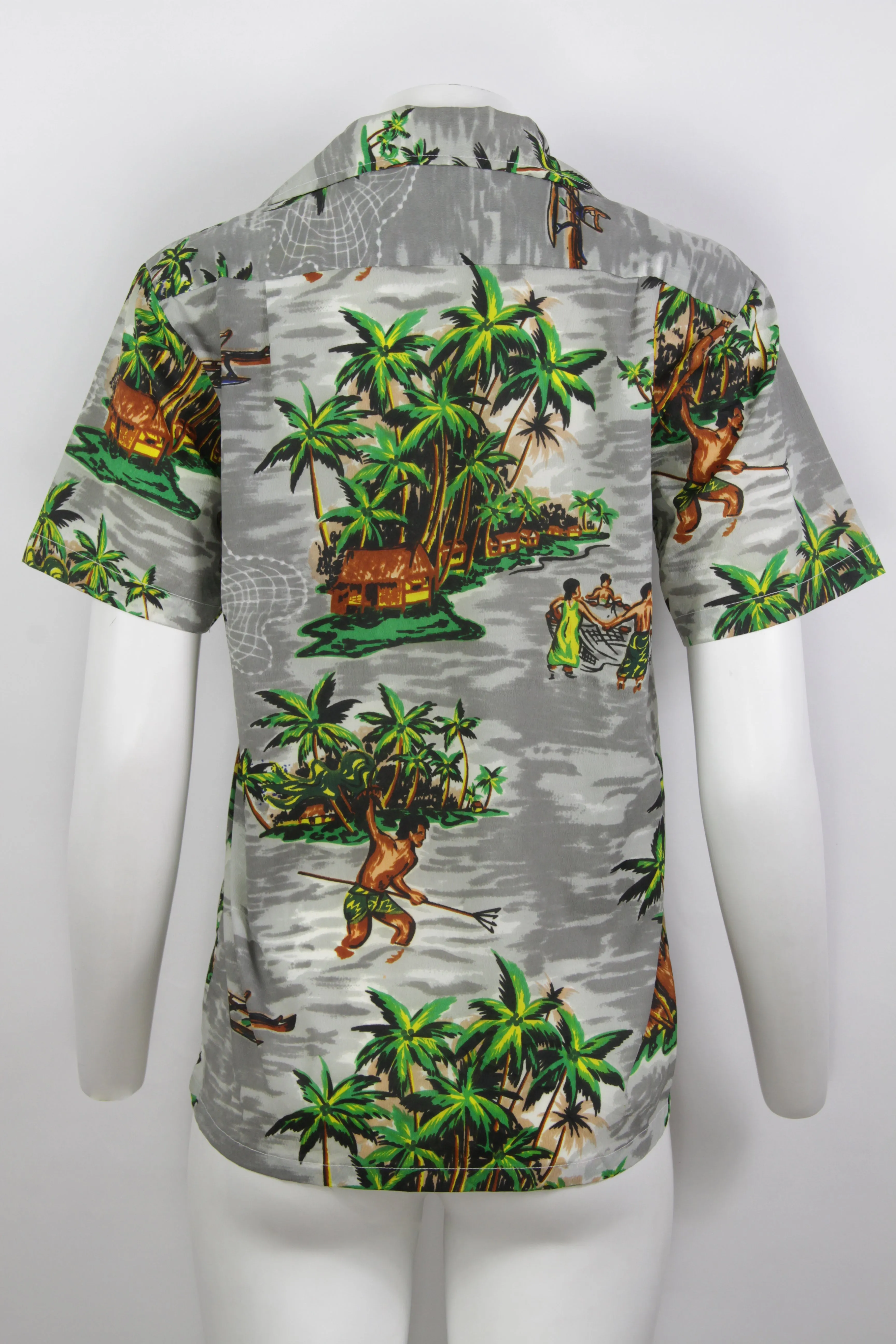 Vintage 70s Hawaiian Shirt - S