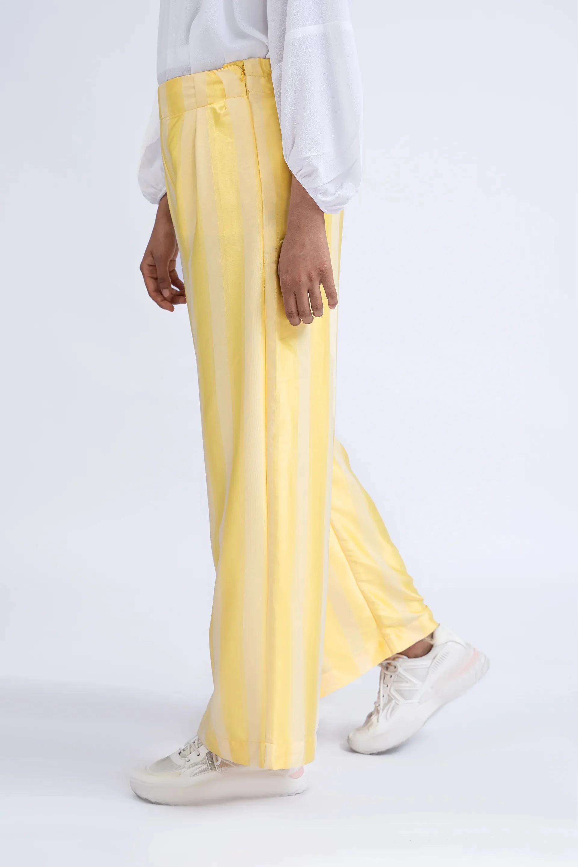 Yellow Contrast Culottes